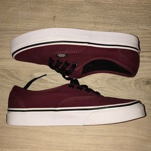 MARRON VANS SIZE 4.5MEN/6WOMEN